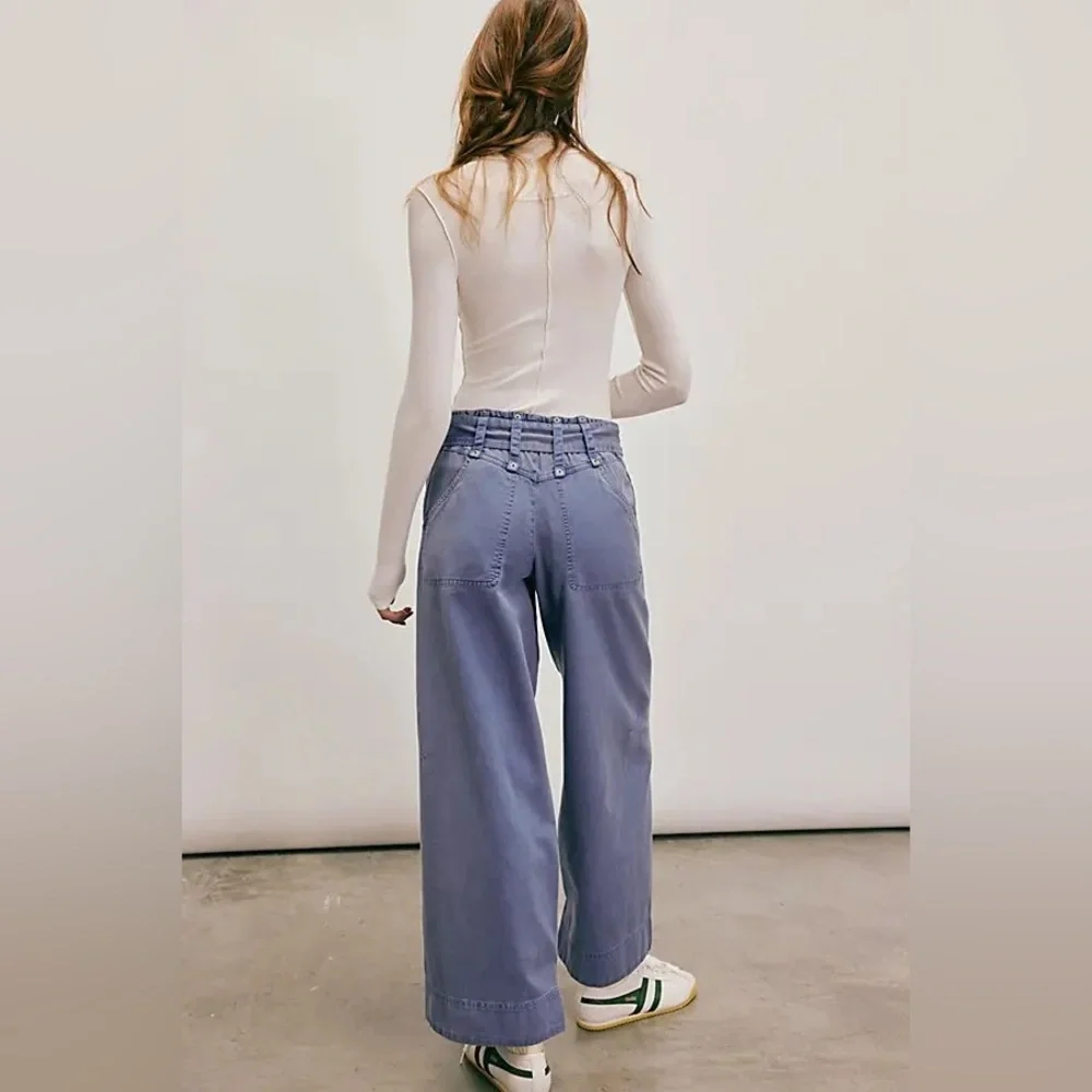 We The Free Sloane Belted Pants Free People - Picture 3 of 11